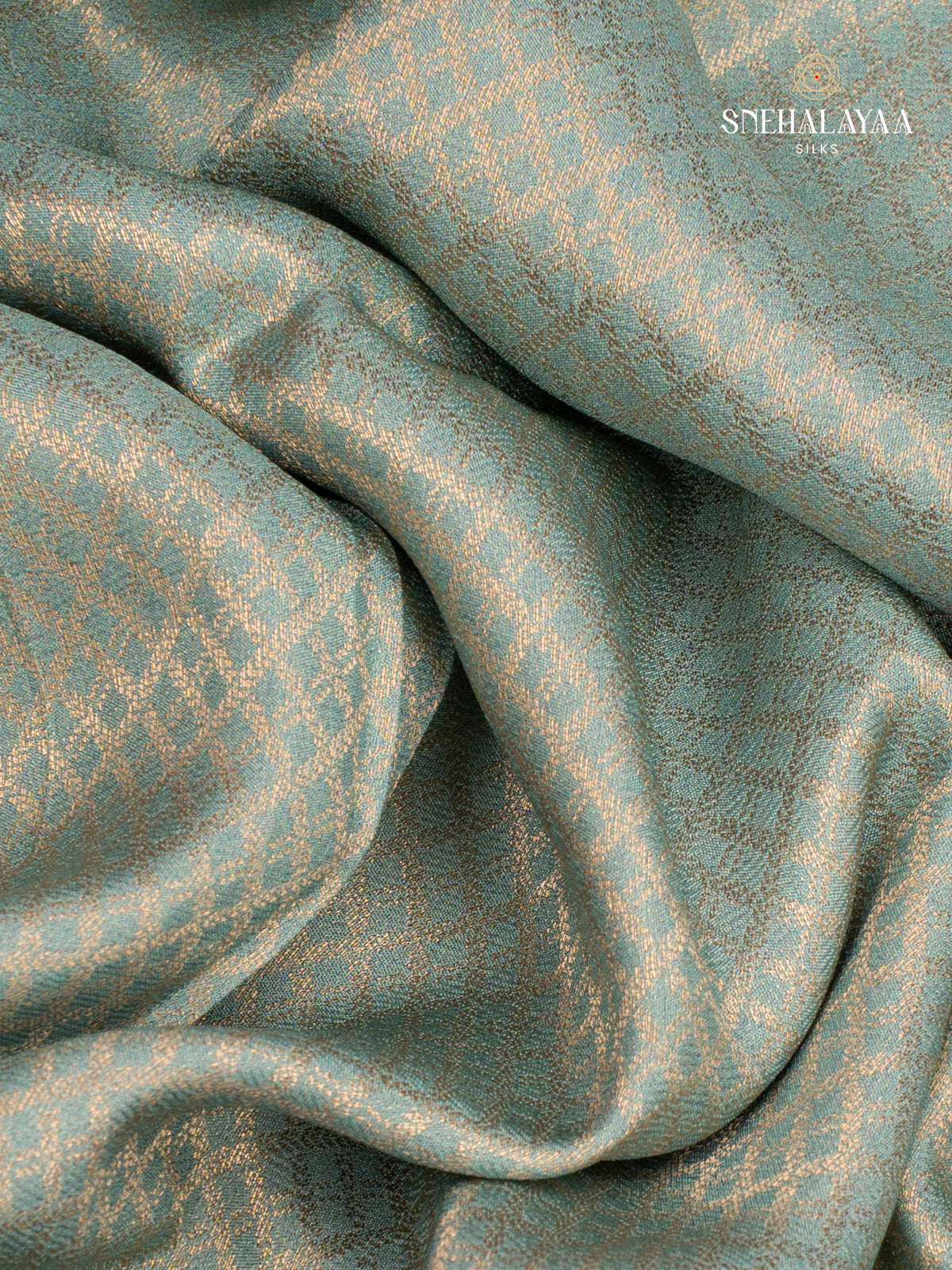 Grey Banaras Silk Saree